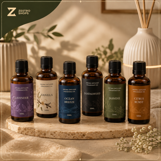 Aroma Essence Premium Diffuser Fragrance Liquid (50ml)
