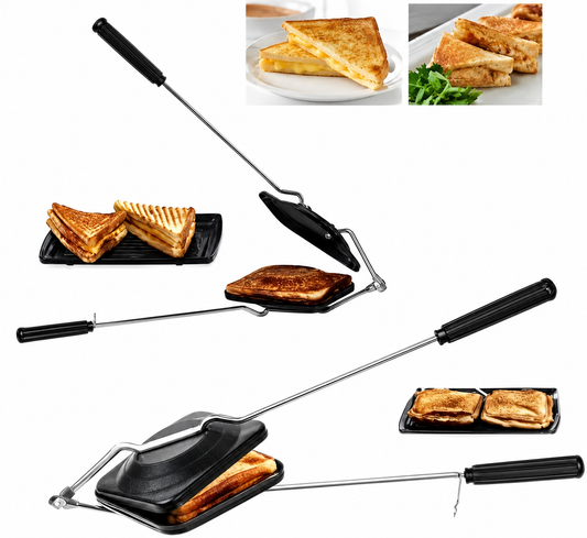 CrispLock™ Double-Sided Sandwich Toast Maker