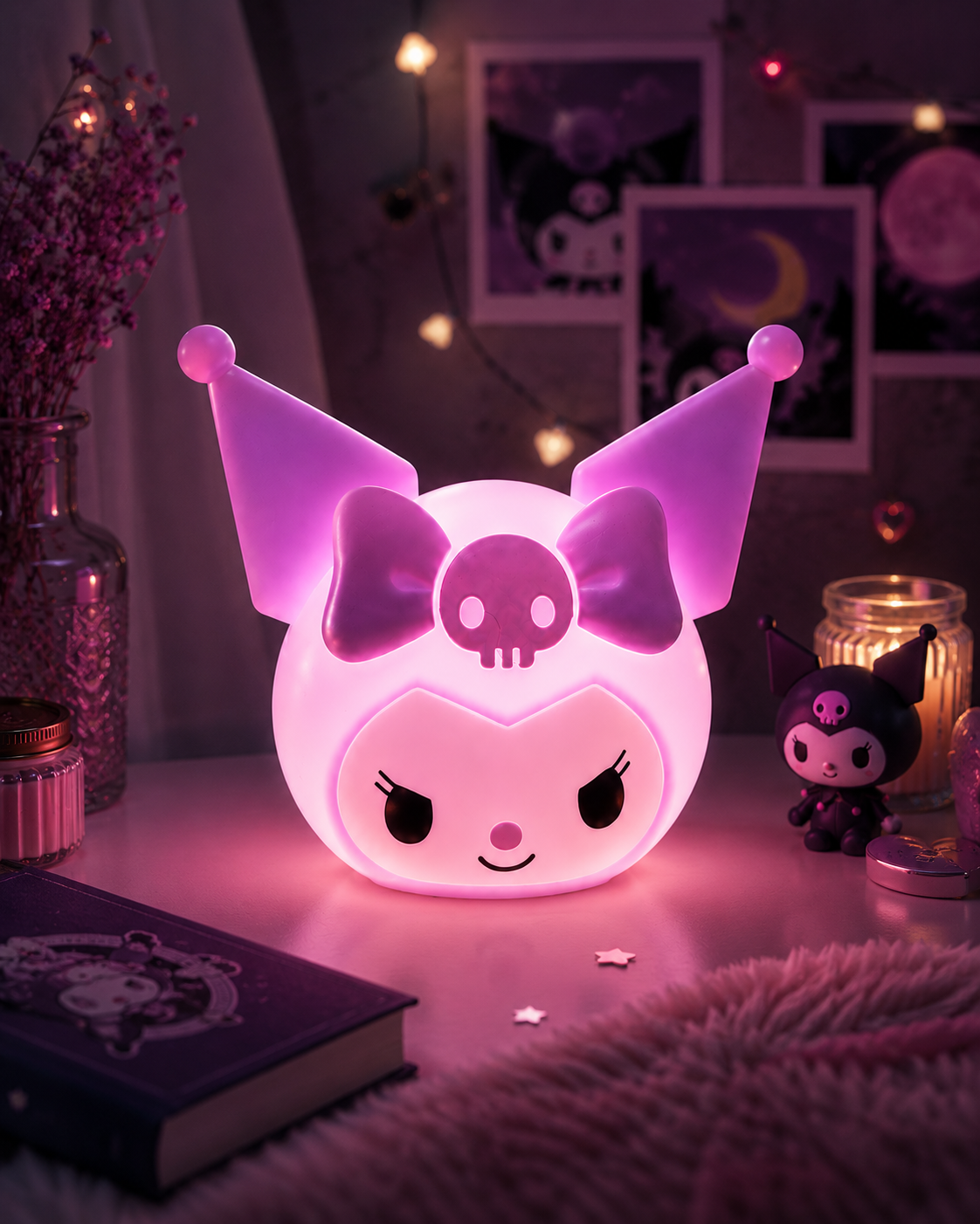 Midnight Kuromi Glow Lamp