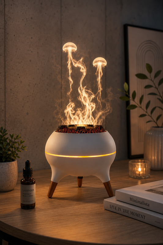 AquaGlow Jellyfish Aroma Diffuser