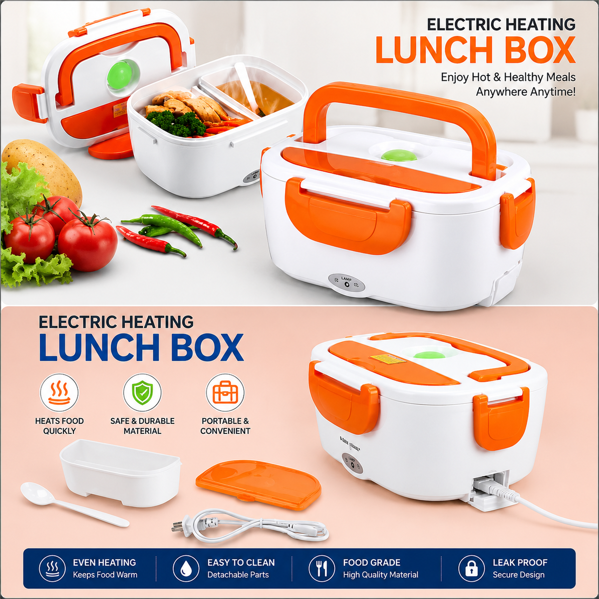 HeatBox™Electric Lunch Box