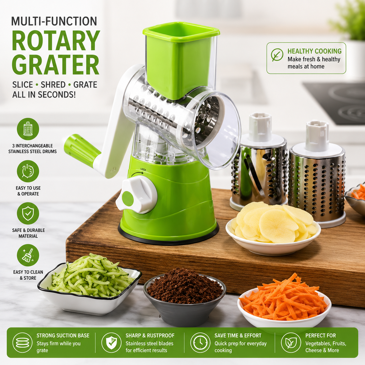 SlicePro™ Rotary Grater