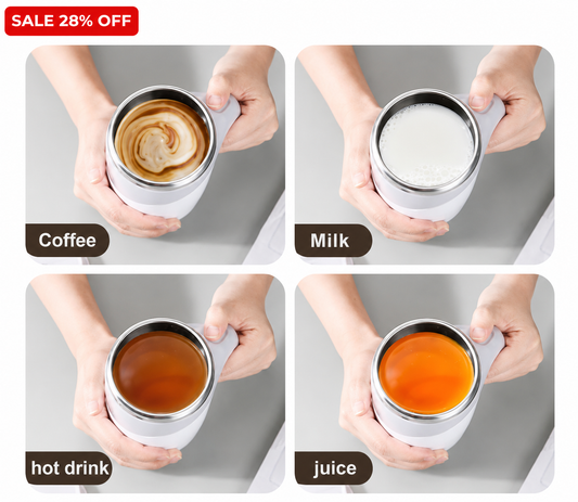 AutoMix™ Self-Stirring Coffee Mug