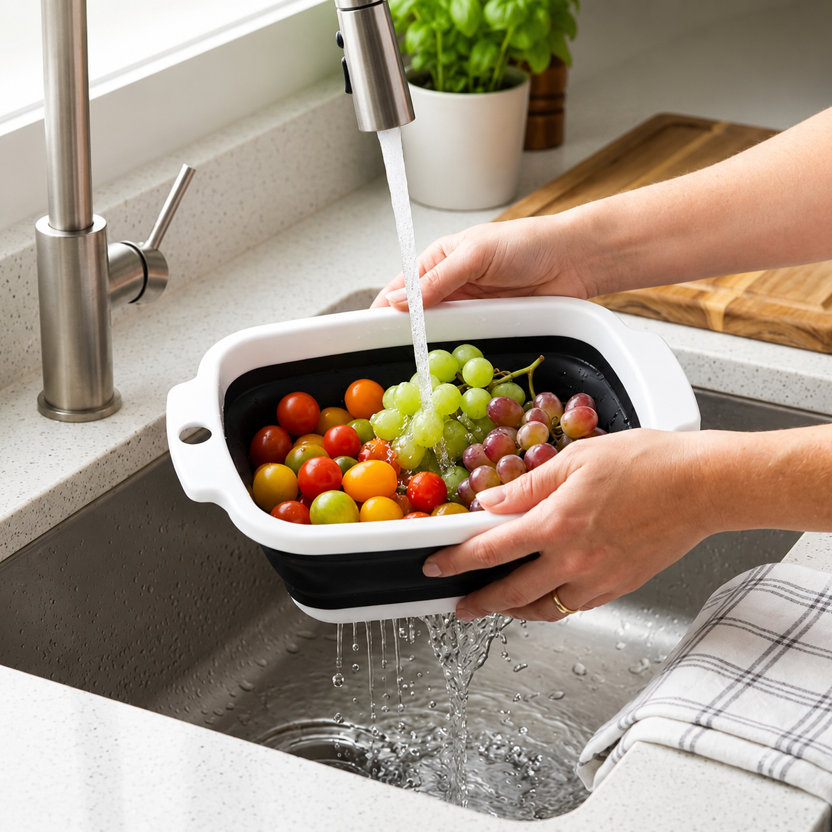 FlexiDrain™ Colander