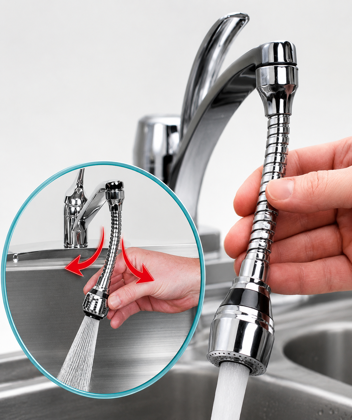 FlexFlow™ Faucet Sprayer