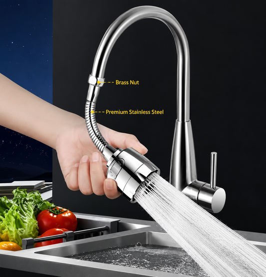 FlexFlow™ Pull-Out Kitchen Faucet Sprayer