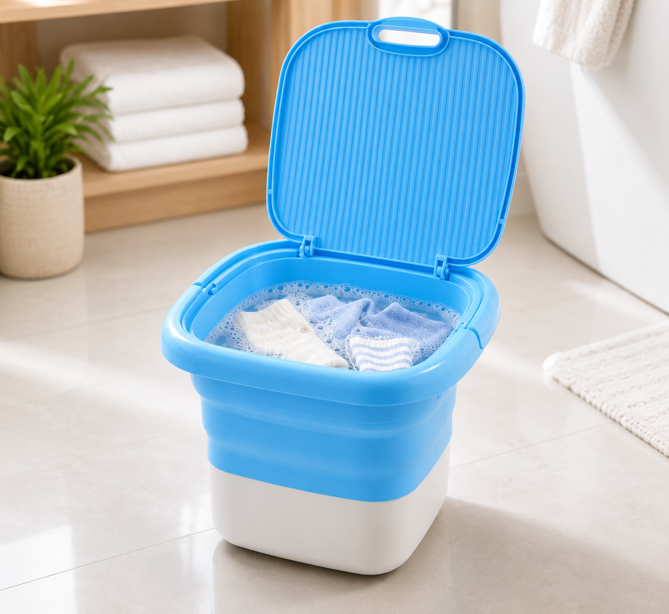 AquaFold Portable Mini Washing Machine