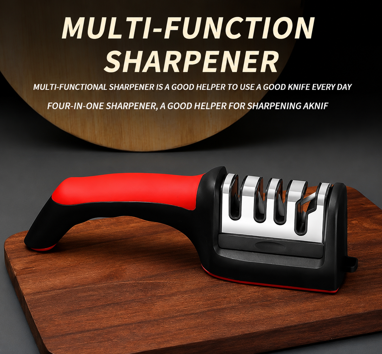 EdgeMaster™ 4-in-1 Multi-Function Knife Sharpener