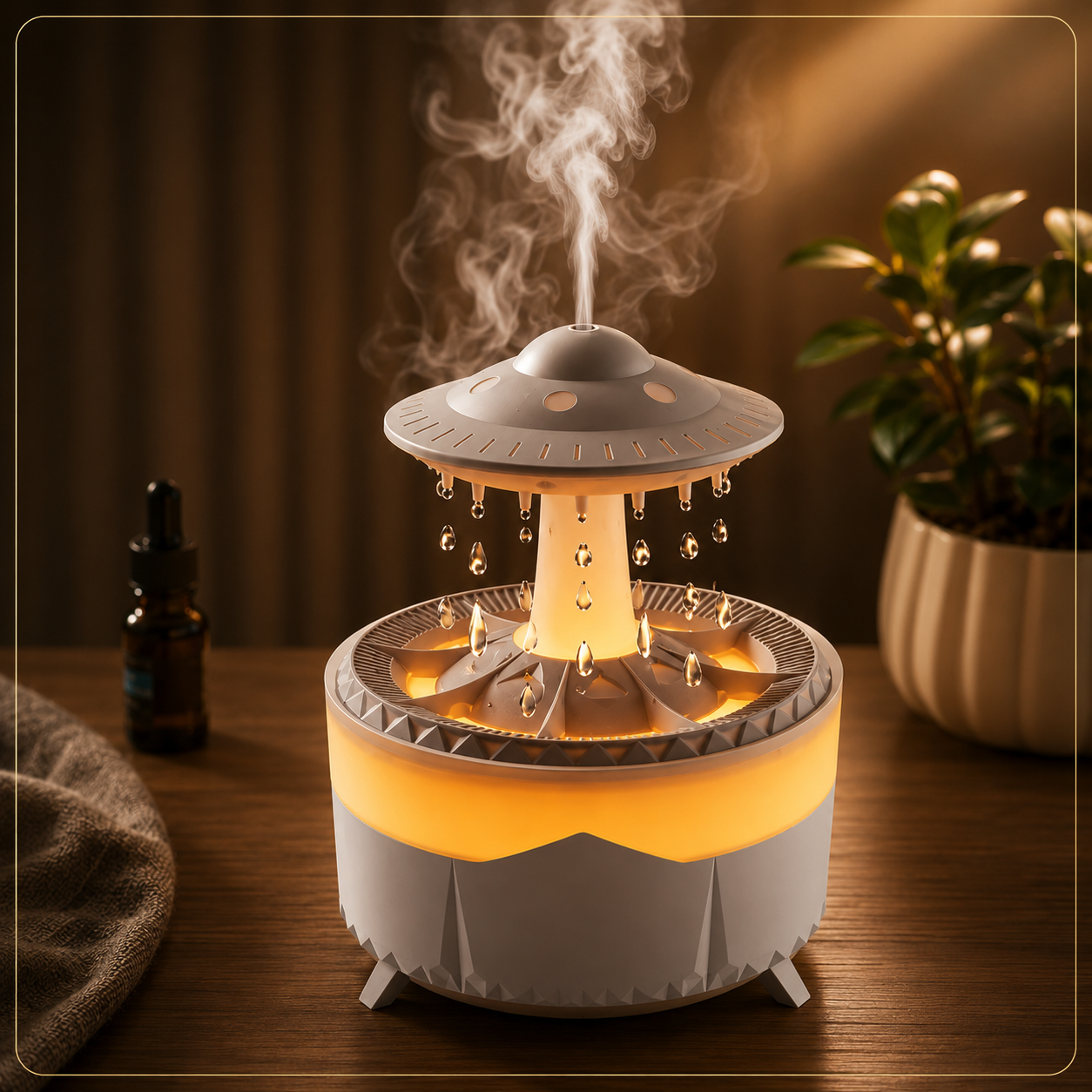 UFO Humidifier & Ambient Night Lamp