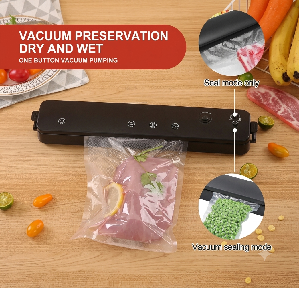 Automatic Vacuum Sealer Machine – Food Preservation & Freshness System