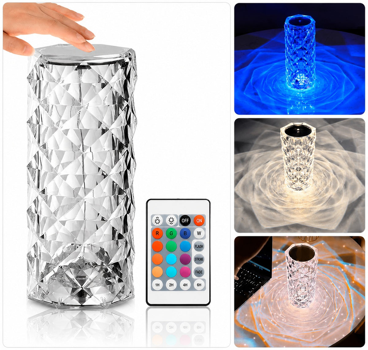 PrismGlow Lamp