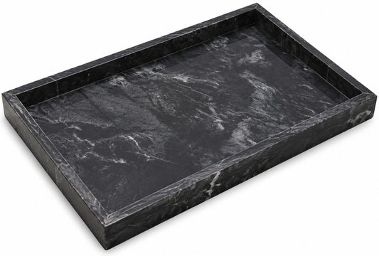 Luxury Marble Decorative Serving Tray – Modern Organizer