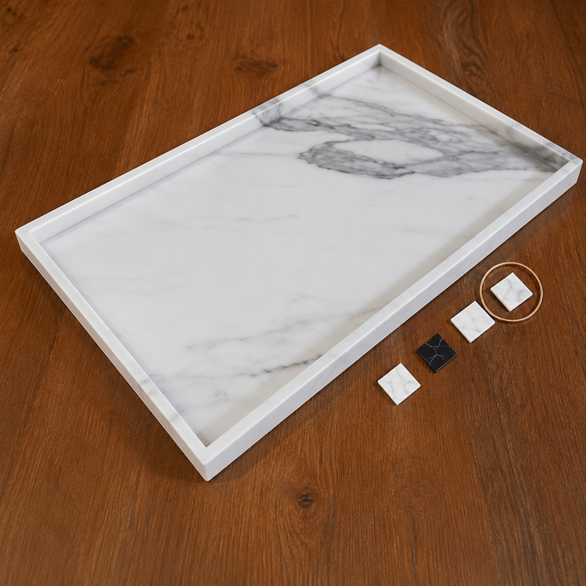 Marble Decor Tray