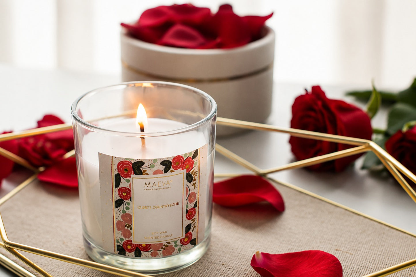 Glow Crystal Scented Candle