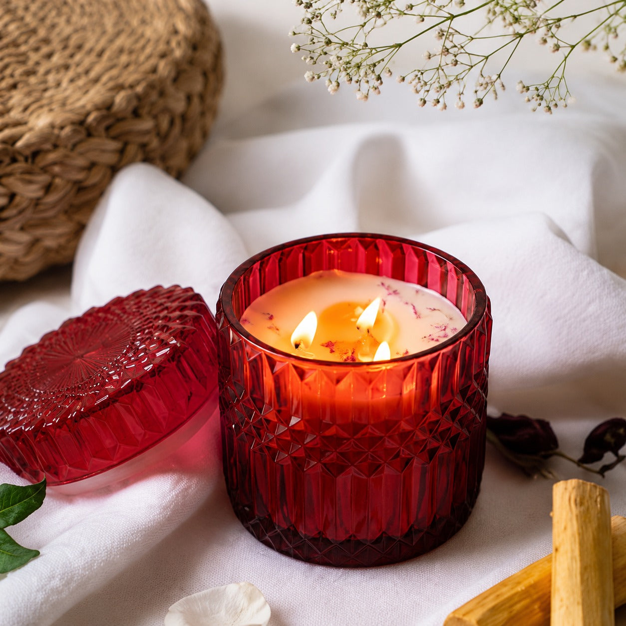 Glow Crystal Scented Candle