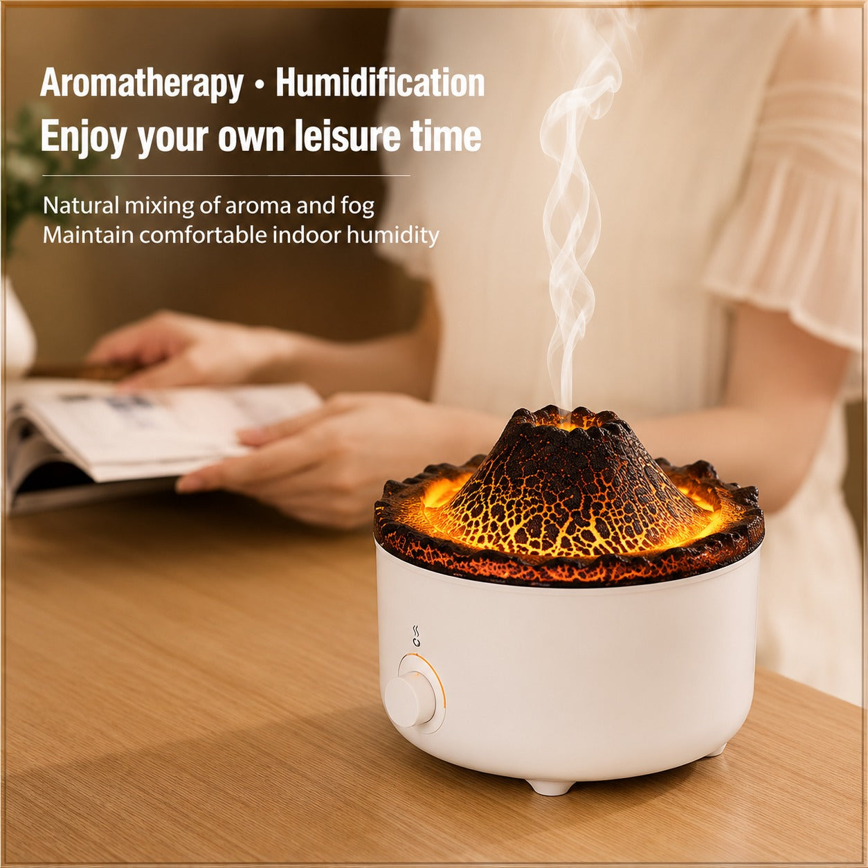 VolcaMist™ Smart Volcano Aroma Diffuser