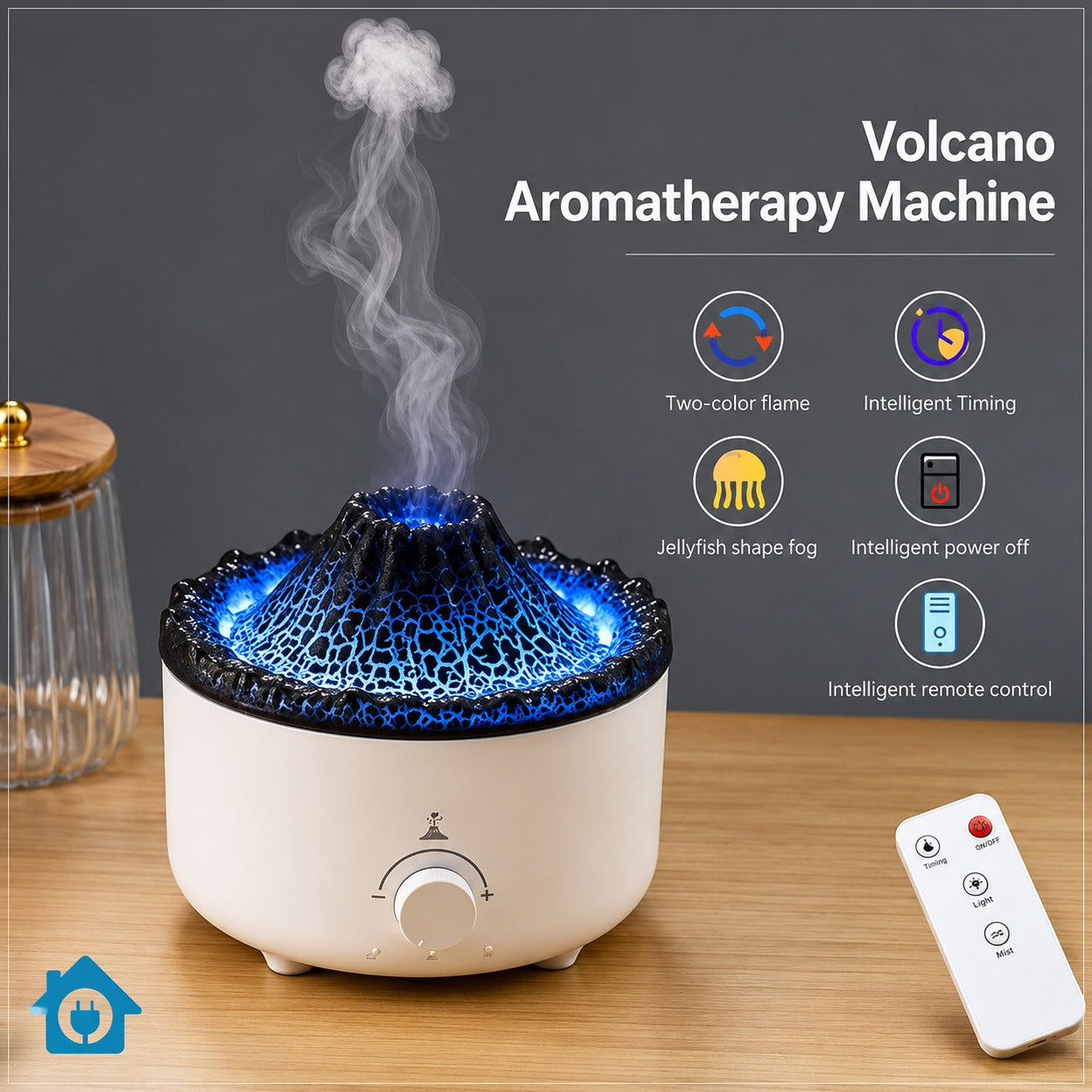 VolcaMist™ Smart Volcano Aroma Diffuser