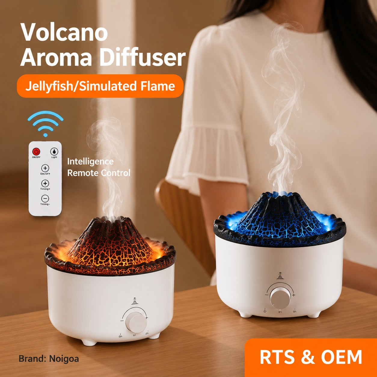 VolcaMist™ Smart Volcano Aroma Diffuser